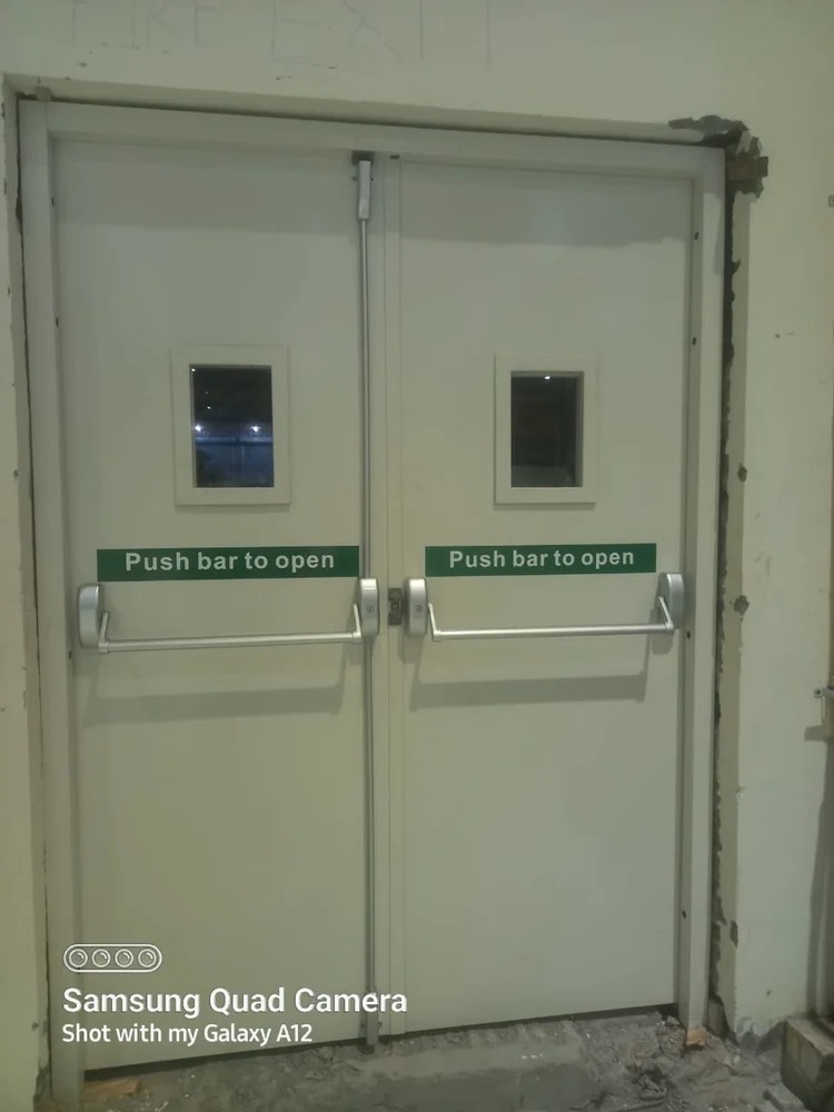 Single Leaf Shutter Clean Room Door: Prepainted GI Sheet