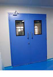 Double Leaf Shutter Fire Door: 60 mm