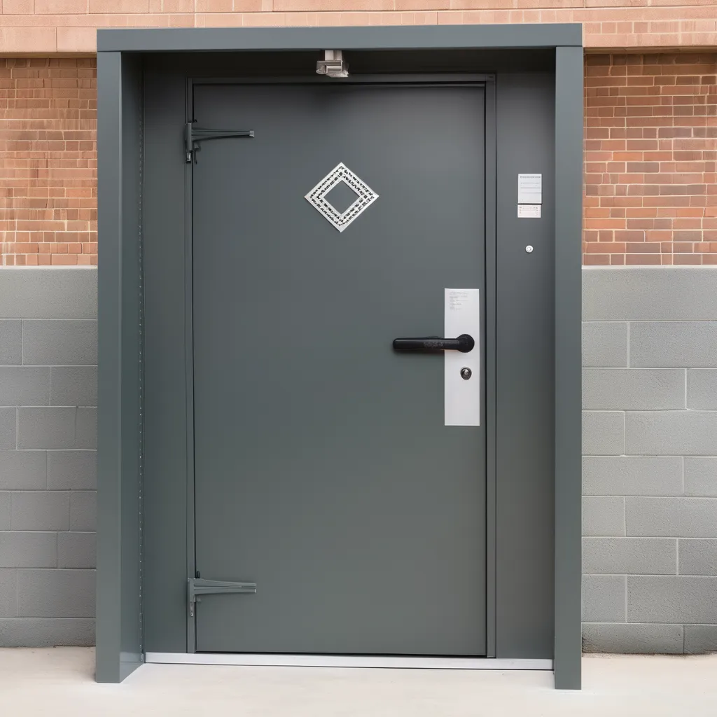 Double Leaf Shutter Clean Room Door: Prepainted GI Sheet